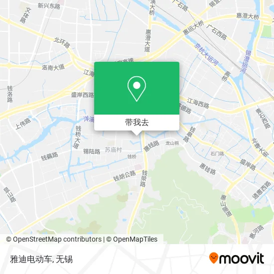 雅迪电动车地图