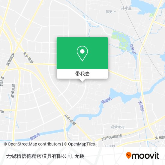 无锡精信德精密模具有限公司地图