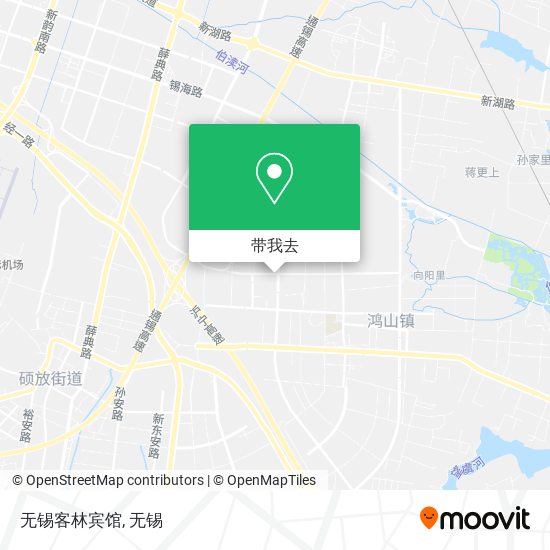 无锡客林宾馆地图