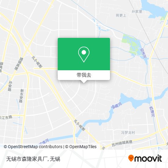 无锡市森隆家具厂地图