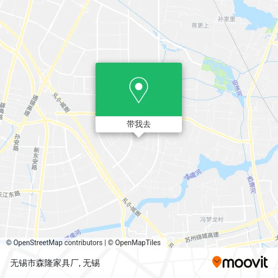 无锡市森隆家具厂地图