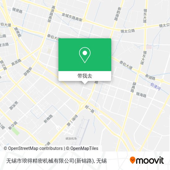 无锡市琅得精密机械有限公司(新锦路)地图