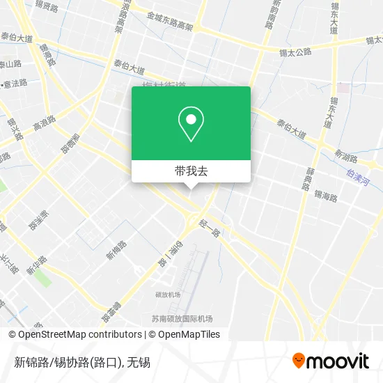 新锦路/锡协路(路口)地图