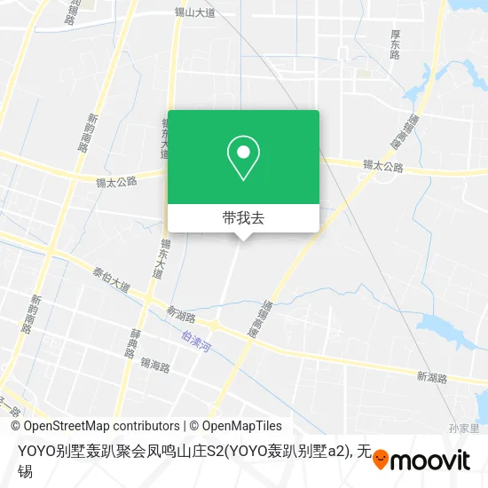 YOYO别墅轰趴聚会凤鸣山庄S2(YOYO轰趴别墅a2)地图