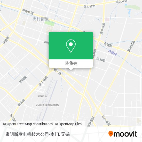 康明斯发电机技术公司-南门地图