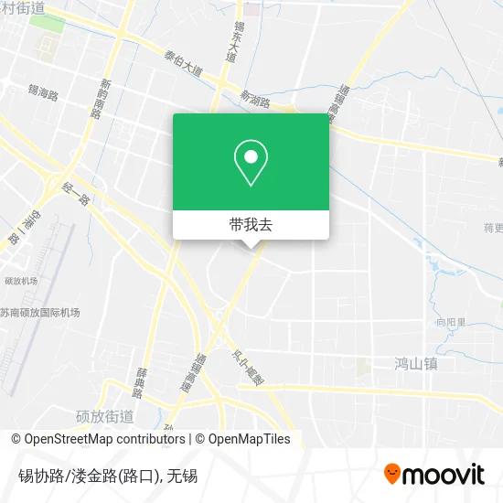 锡协路/溇金路(路口)地图