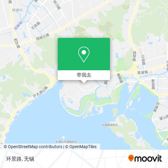 环景路地图