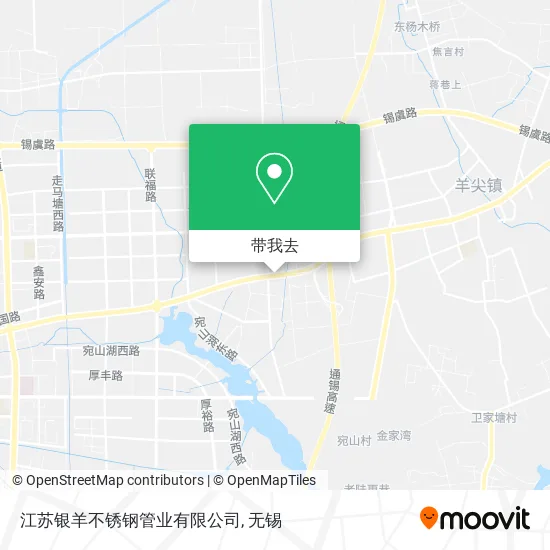 江苏银羊不锈钢管业有限公司地图