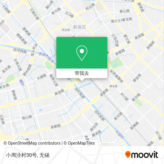 小周泾村30号地图