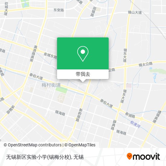 无锡新区实验小学(锡梅分校)地图