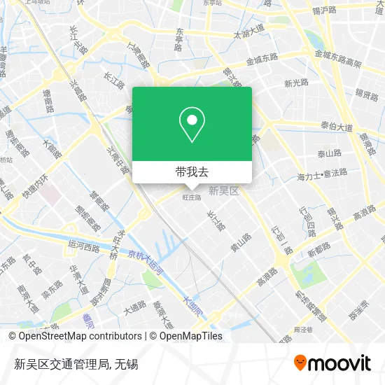 新吴区交通管理局地图