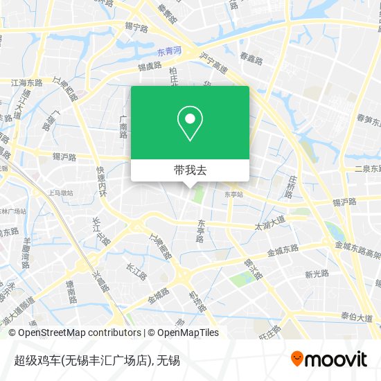 超级鸡车(无锡丰汇广场店)地图