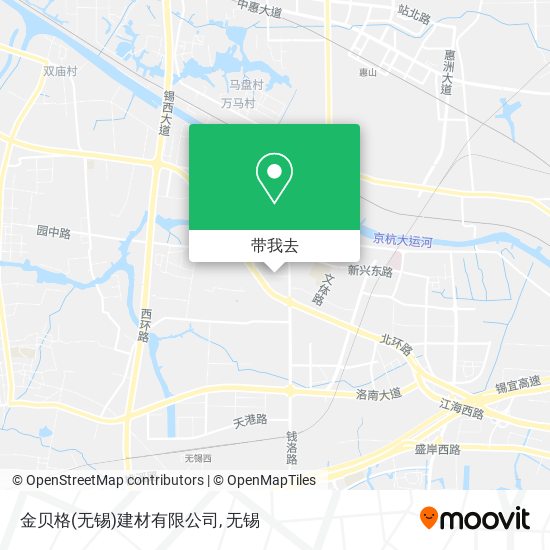金贝格(无锡)建材有限公司地图