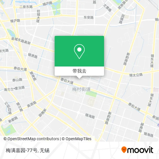 梅满嘉园-77号地图