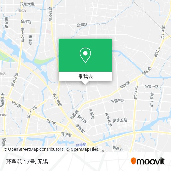 环翠苑-17号地图