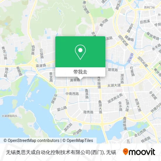 无锡奥思天成自动化控制技术有限公司(西门)地图