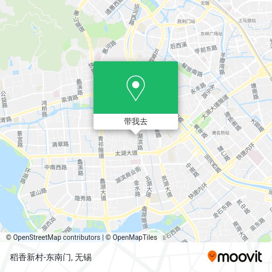 稻香新村-东南门地图