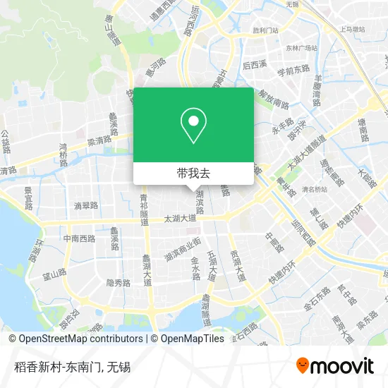 稻香新村-东南门地图