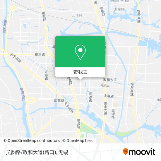 吴韵路/政和大道(路口)地图