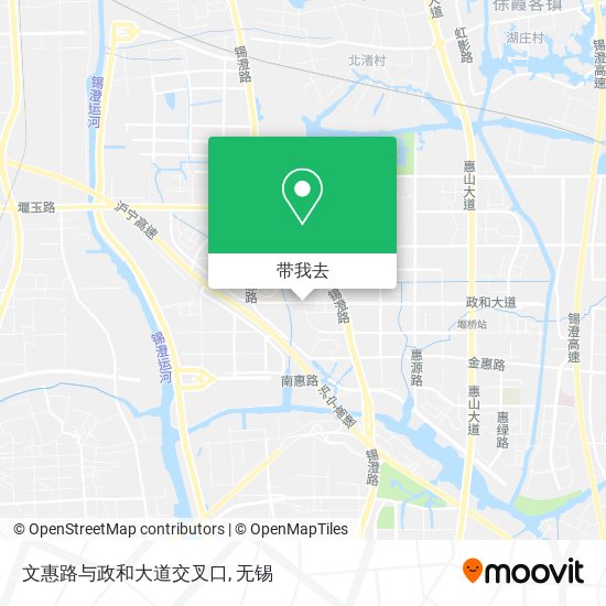 文惠路与政和大道交叉口地图