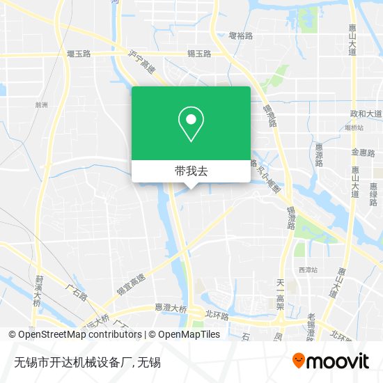 无锡市开达机械设备厂地图