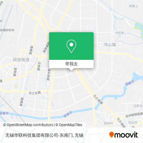 无锡华联科技集团有限公司-东南门地图