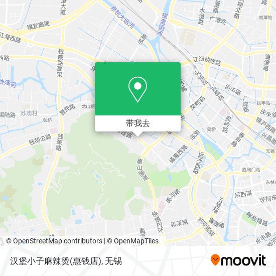 汉堡小子麻辣烫(惠钱店)地图