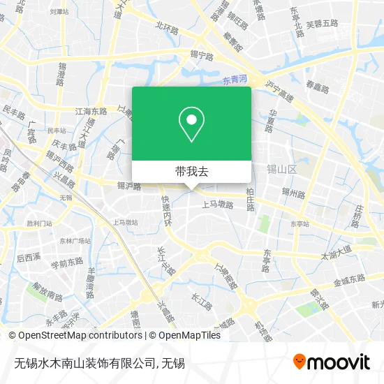 无锡水木南山装饰有限公司地图