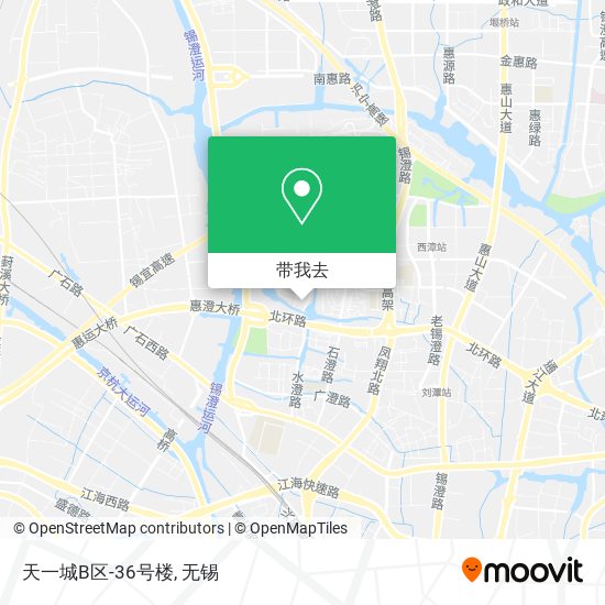 天一城B区-36号楼地图