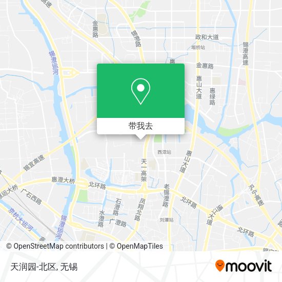 天润园-北区地图