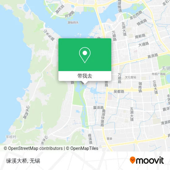 缘溪大桥地图