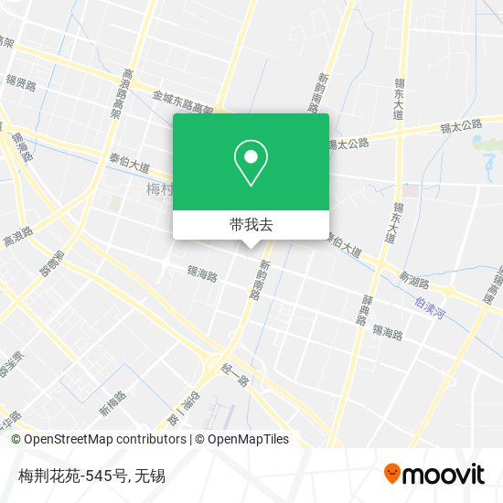 梅荆花苑-545号地图