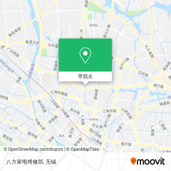 八方家电维修部地图