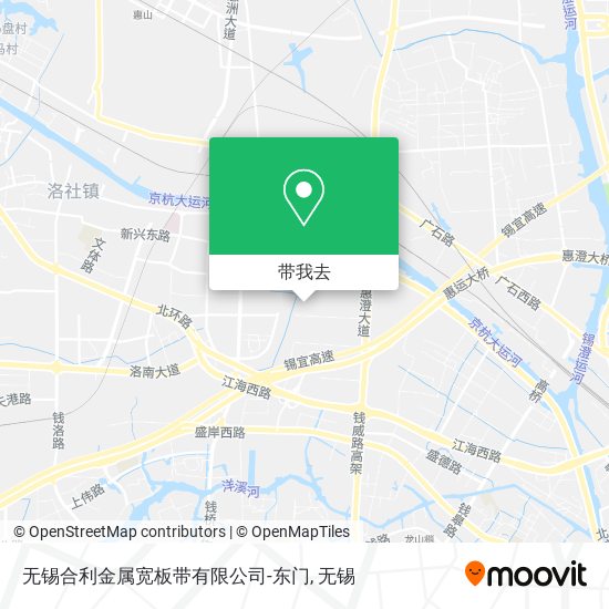 无锡合利金属宽板带有限公司-东门地图