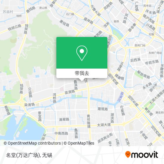 名堂(万达广场)地图