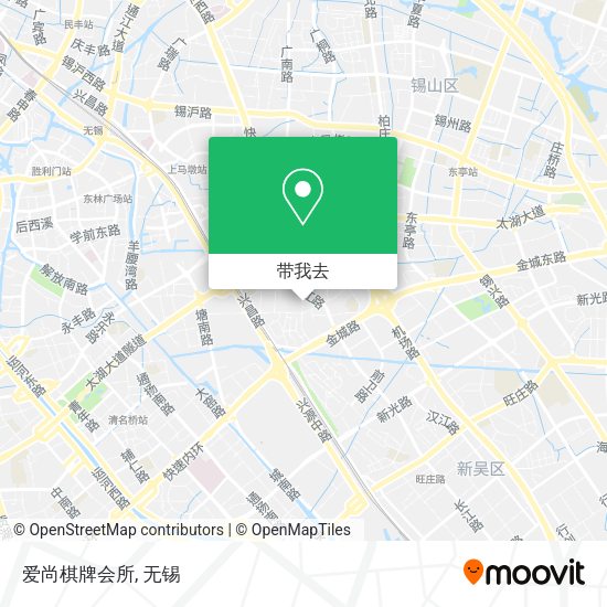 爱尚棋牌会所地图