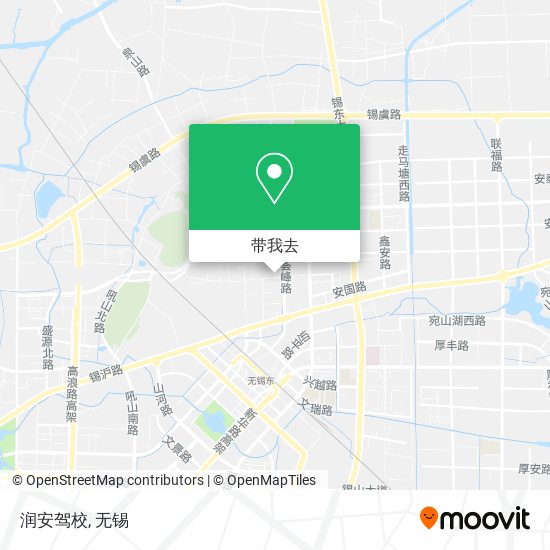 润安驾校地图