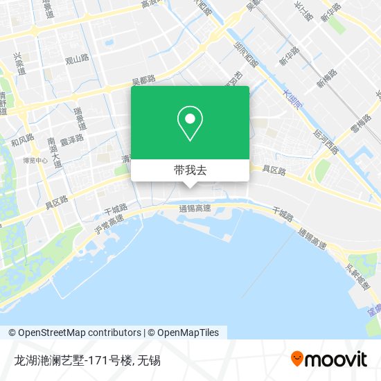 龙湖滟澜艺墅-171号楼地图