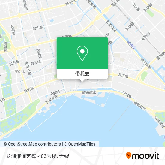 龙湖滟澜艺墅-403号楼地图
