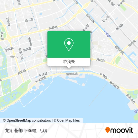 龙湖滟澜山-36幢地图