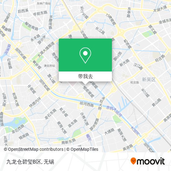 九龙仓碧玺B区地图