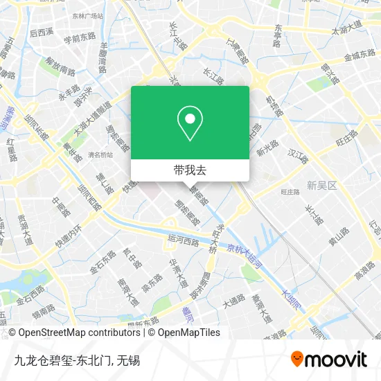 九龙仓碧玺-东北门地图