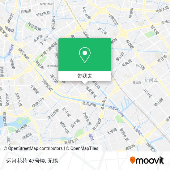 运河花苑-47号楼地图