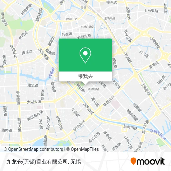 九龙仓(无锡)置业有限公司地图