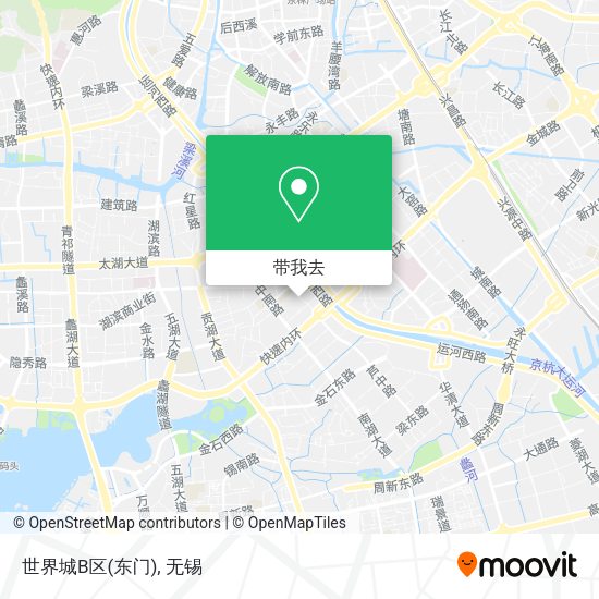 世界城B区(东门)地图