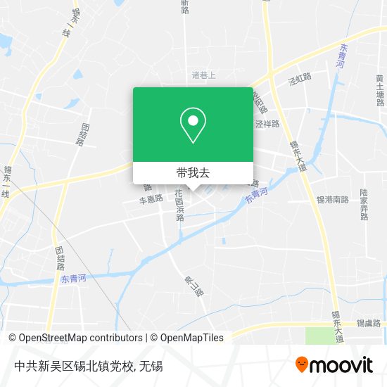 中共新吴区锡北镇党校地图