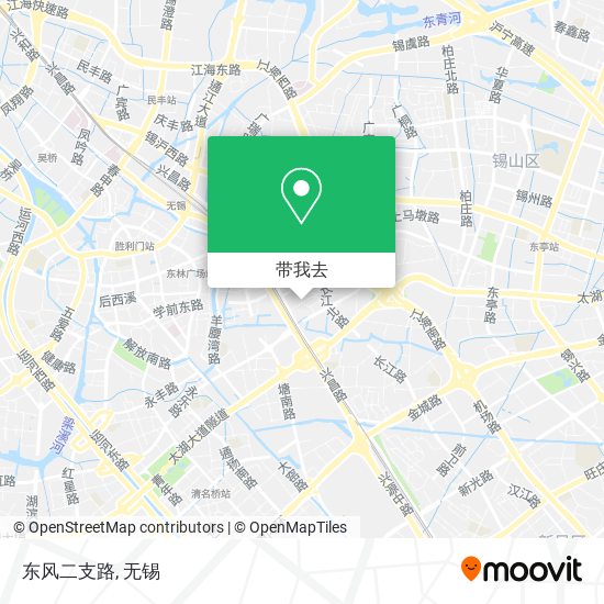东风二支路地图