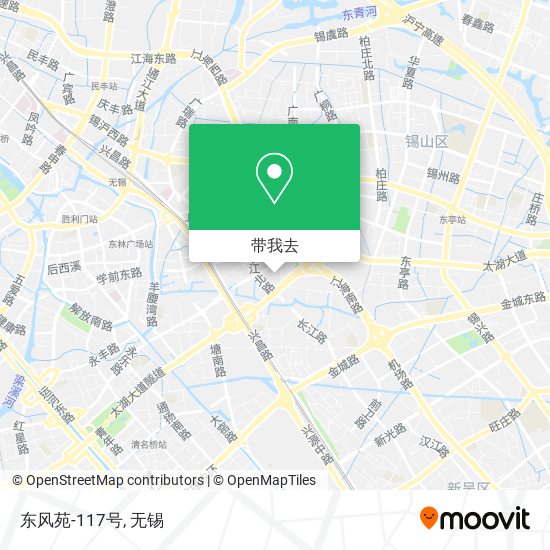 东风苑-117号地图