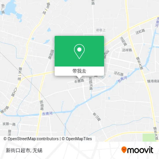 新街口超市地图