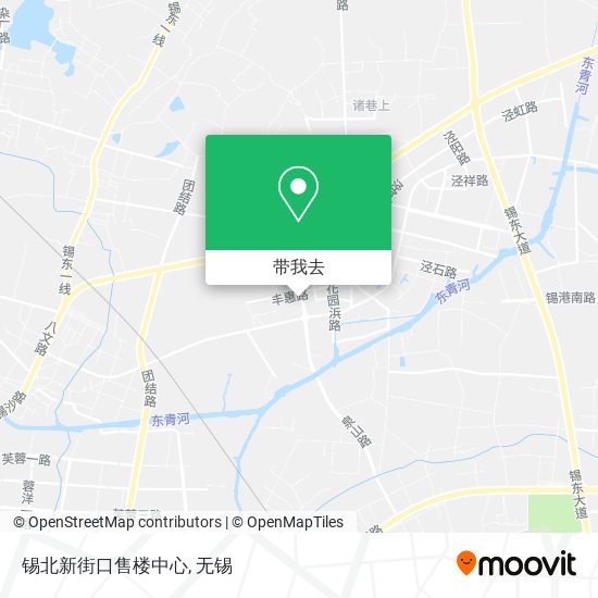 锡北新街口售楼中心地图